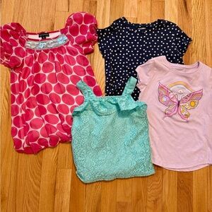 Girls' summer shirts size 6